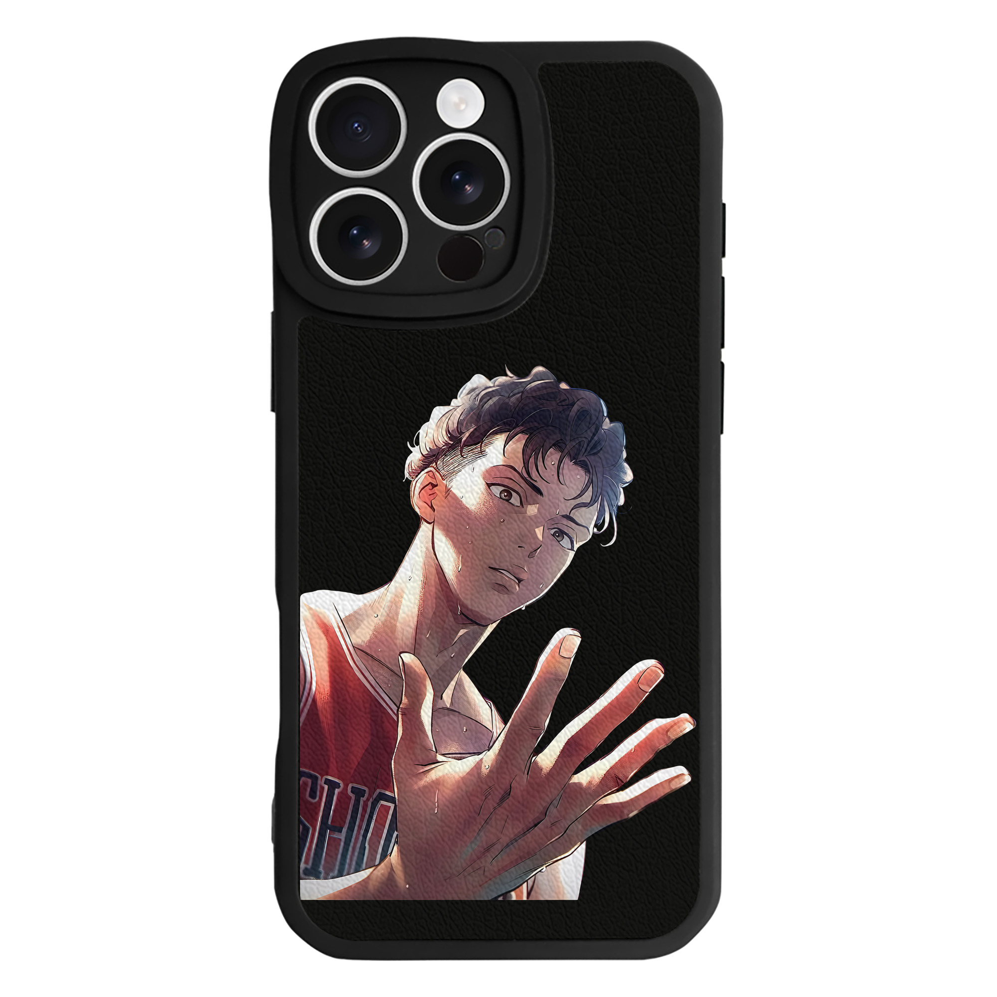 （画像用） SLAM DUNK／スラムダンク 【iPhone 16シリーズ対応】シリコンスマホケース（レザー調） 材質：シリコン